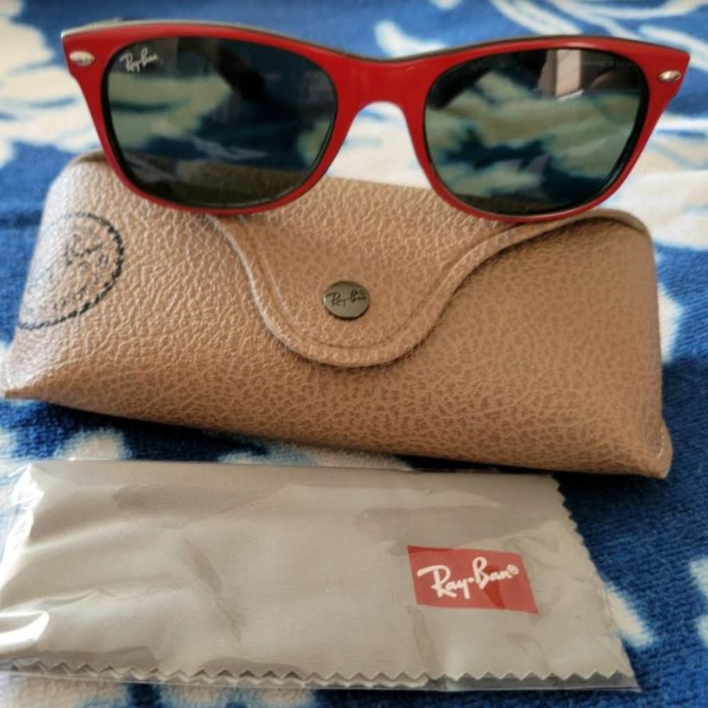 Wayfare Red Ray-Bans